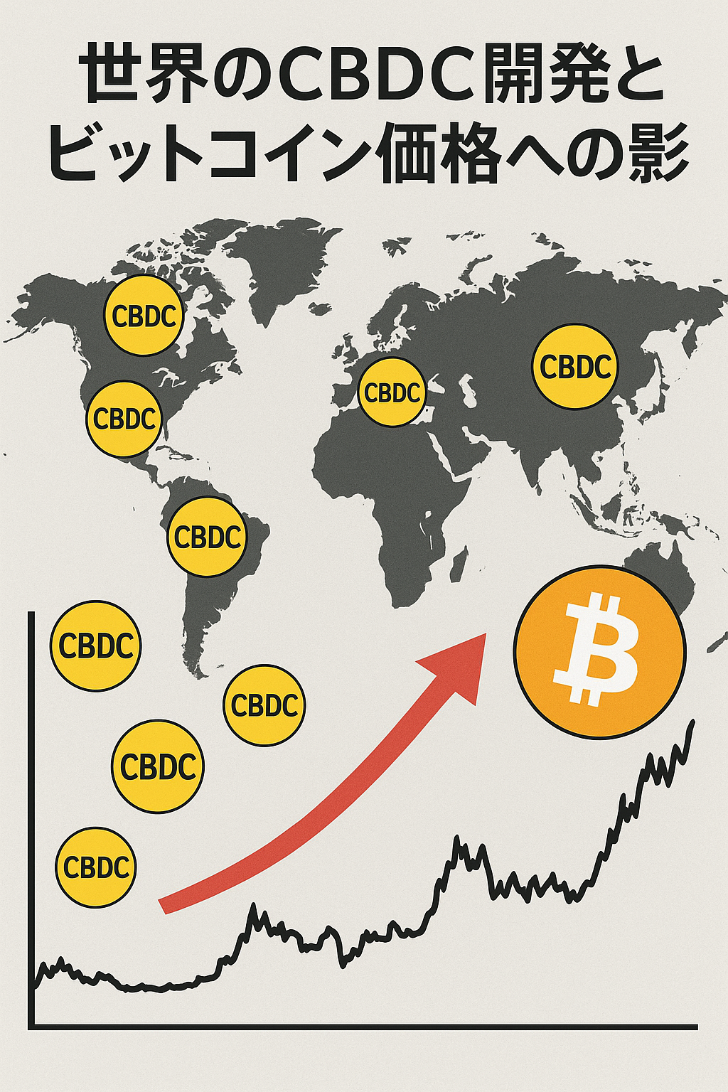 世界のCBDC開発とビットコイン価格への影響 コンテンツ開始
