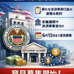 米連邦準備制度理事会(FRB)、新たな「決済専用口座」創設に向け意見募集